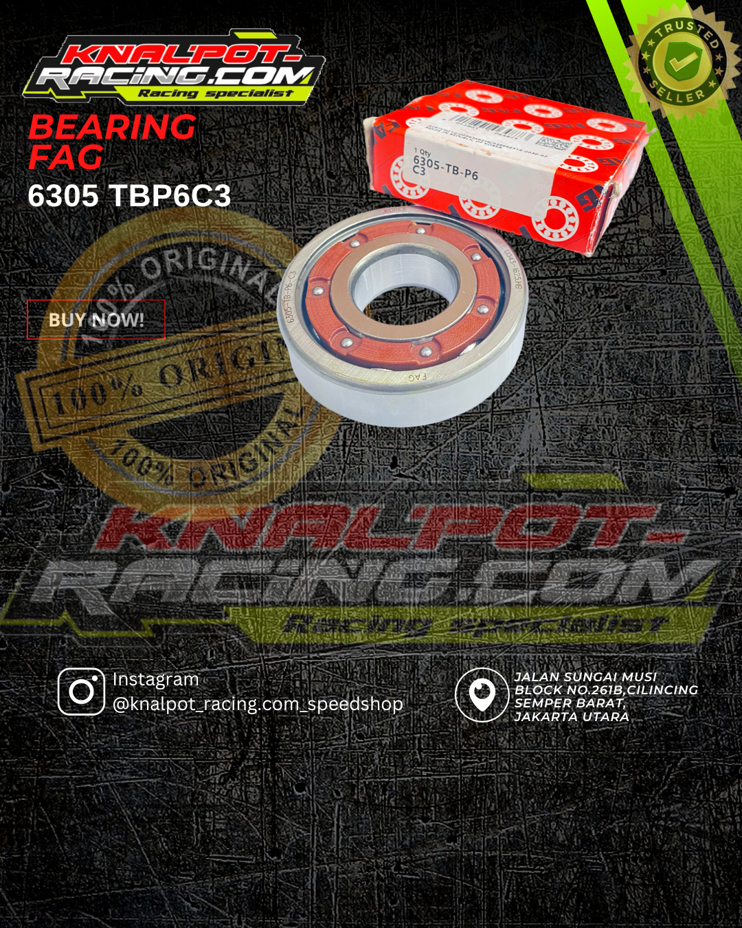BEARING FAG 6305 TBP6C3